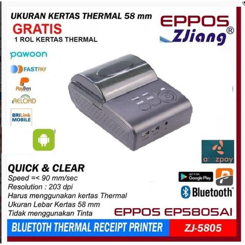 printer bluetooth zjiang 5805