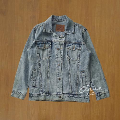 Foto Produk Jaket jeans levis / Trucker jacket washing biru muda - Biru Muda, XL dari Skate Surf Store