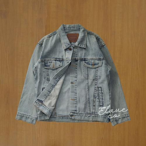 Foto Produk JAKET JEANS / TRUCKER LEVIS BIRU WASHING BAHAN PREMIUM dari Skate Surf Store