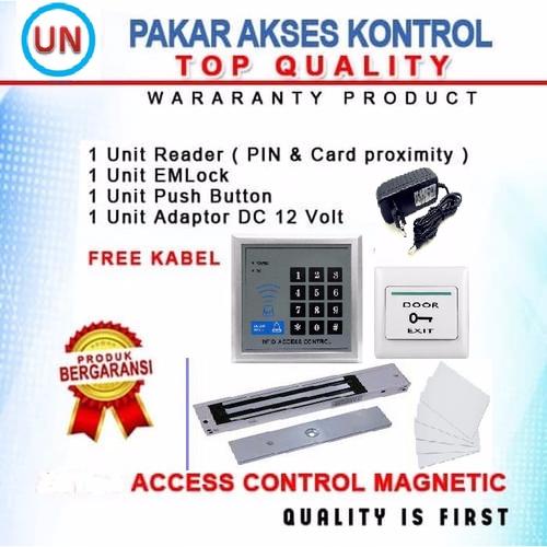 Jual AKSES KONTROL / ACCESS CONTROL / PAKET ACCESS CONTROL PIN + CARD ...