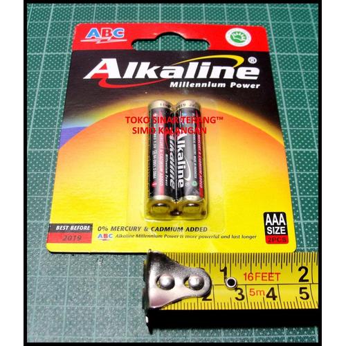 Jual Jual Baterai Aaa A3 Abc Alkaline Lr03 1 5v Batre Battery Alkalin Kota Surabaya Jaya Sntosa Tokopedia