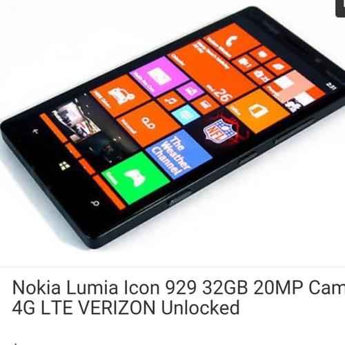 Foto Produk NEW DAN BERGARANSI RESMI Nokia lumia icon 929 32G dari Fajar st