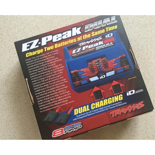 Dual 100W NiMH LiPo dual charger with 