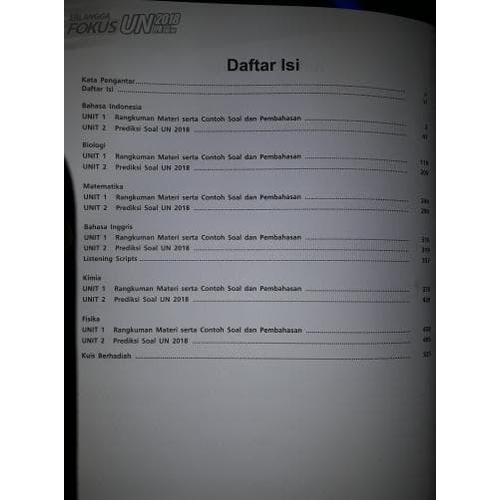 Foto Produk Buku Erlangga Fokus UN 2018 IPA untuk SMA/MA Bonus CD Simulasi UNBK dari Yenni Tedjokoesoemo Shop