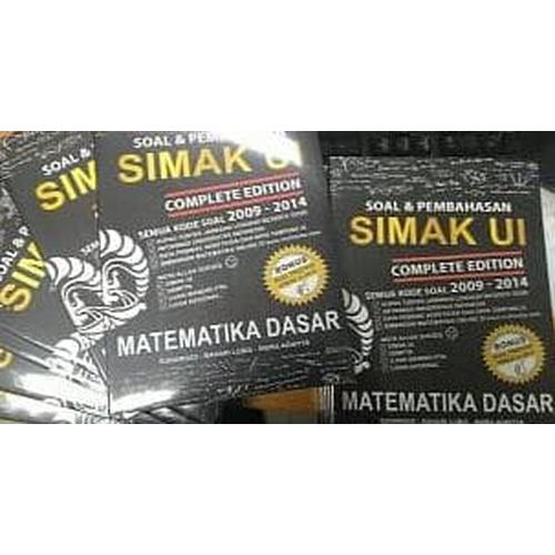 Foto Produk Buku Soal dan Pembahasan SIMAK UI Matematika Dasar Complete Edition dari Yenni Tedjokoesoemo Shop