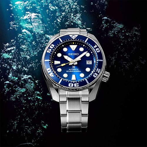 seiko sumo blue coral reef