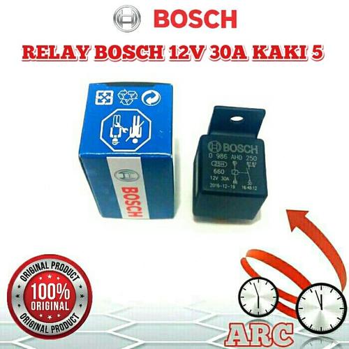 Jual Relay Bosch 12V Kaki 5 Jakarta Barat Arc Auto Part Tokopedia