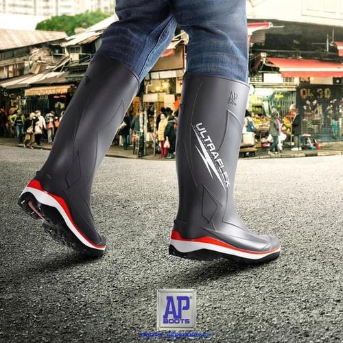 Foto Produk Sepatu boots pria wanita AP ultraflex Motor Outdoor Anti Air- AP boots dari tomyshope