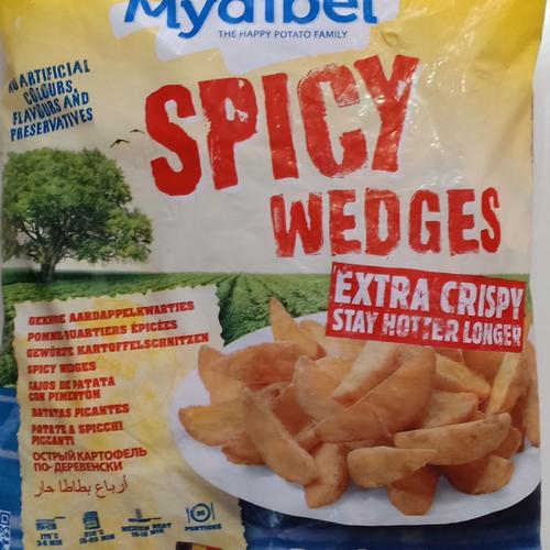 Foto Produk Kentang Wedges Enak Impor Berkualitas Langsung Goreng, kemasan 2,5 kg dari Frozen Foods Bandung
