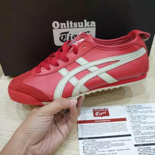 onitsuka tiger red white