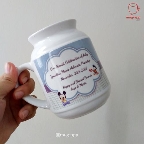 Jual MUG MEME MUG AQIQAH MUG SOUVENIR ULANG TAHUN ANAK MUG