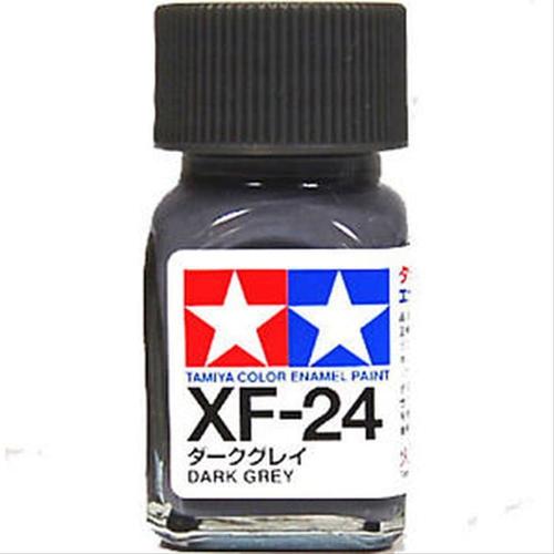 Jual TAMIYA ENAMEL PAINT XF24 DARK GREY - 10ml - Cat Tamiya Gundam ...