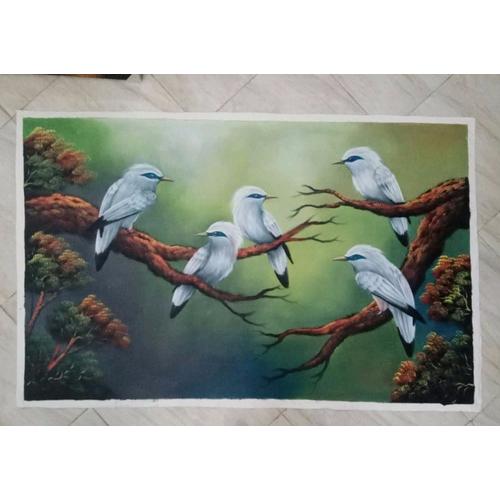 50 Sketsa Gambar Burung Dan Pemandangan Gratis Terbaik