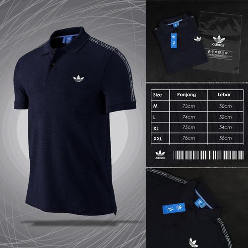 Jual POLO SHIRT ADIDAS NMD STRIPED 