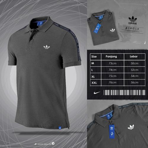 Jual POLO SHIRT ADIDAS NMD STRIPED 