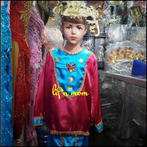 Foto Produk laris Terlaris Baju Adat Anak Banjar Perempuan Dengan Tusuk Mahkota dari tokorezvanku