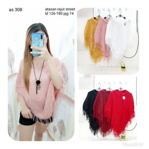 Foto Produk 308vb blouse rumbai, bs jdi outer dari Bless-Shopp