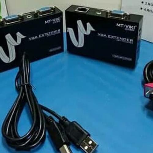 single cat 5 5e 6 vga audio extender 