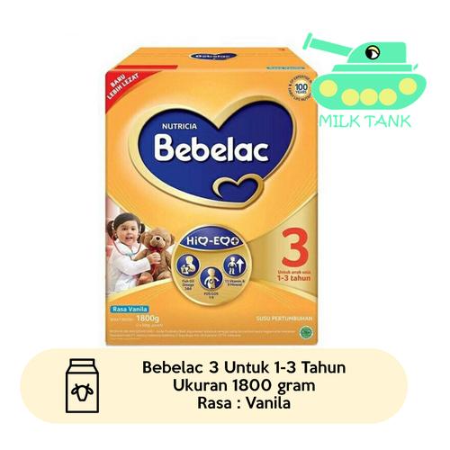 Jual Bebelac 3 1800 Gram Madu Vanila Madu Jakarta Barat Milk Tank Tokopedia