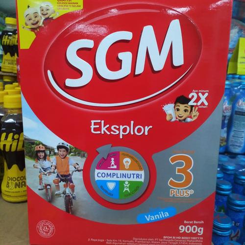 Foto Produk SGM Eksplor 3+ Vanila 900gr dari TokoSUSUMERUYA