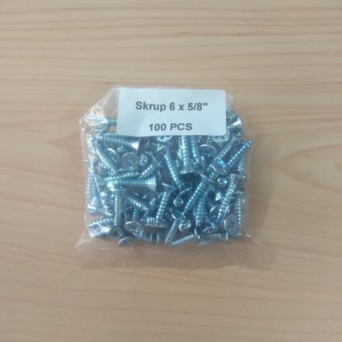 Foto Produk Skrup 1,5 cm Bungkus 6 x 5/8" ( 100 pcs ) dari Toko Income