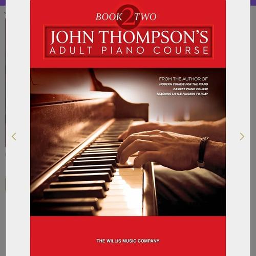 Foto Produk JOHN THOMPSON'S Adult Piano Course Book 2 Buku belajar piano dewasa dari WoodenBox