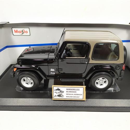 Jual Miniatur Mobil Jeep Wrangler 