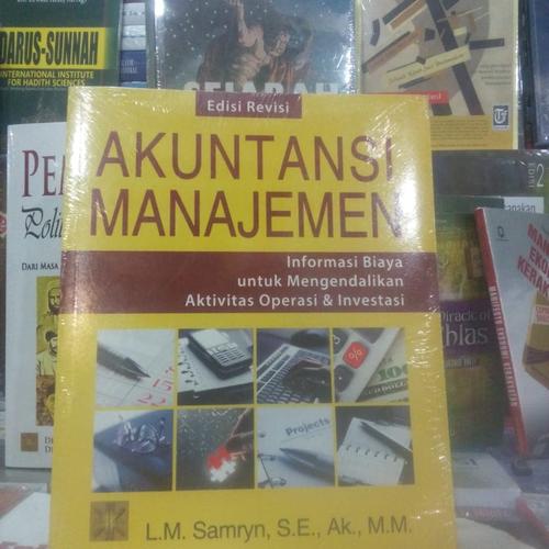 Jual Buku Akuntansi Manajemen Edisi Revisi - LM Samryn - Kab. Sleman ...