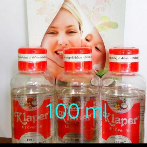 Foto Produk Klaper All Over Oil 100 ml / mencegah decubitus /vco bayi /vco lansia dari Toko Wiyono