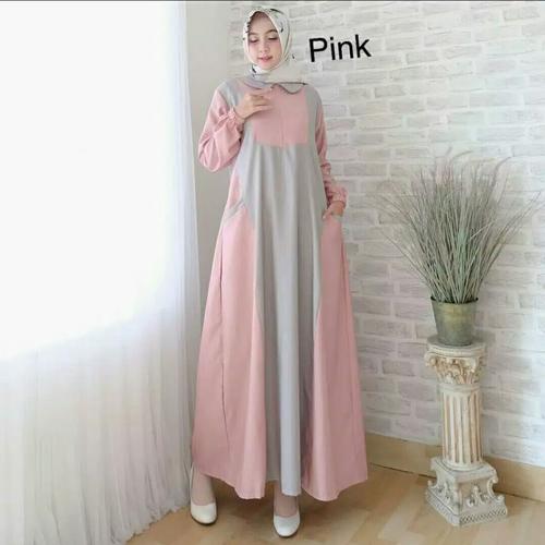 Foto Produk Pakaian Baju Busana Muslim Wanita Maxi JESSY Gamis Termurah Terbaru dari Zy's Distro