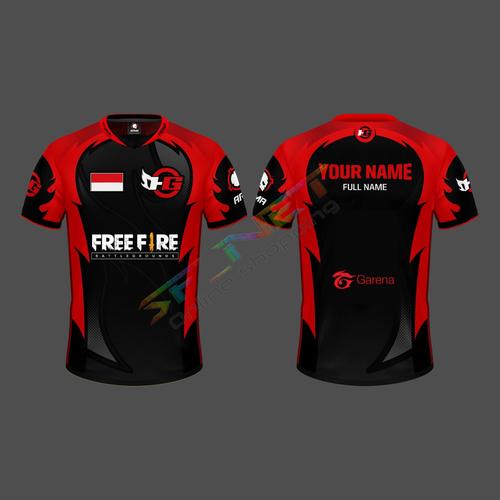 Jual New Jersey Baju Kaos Gaming Free Fire Kota Bandung Sf Net Tokopedia