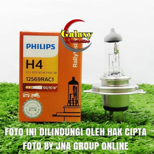 Foto Produk Bohlam Philips H4 12V 100/90W dari Galaxy Otomotive