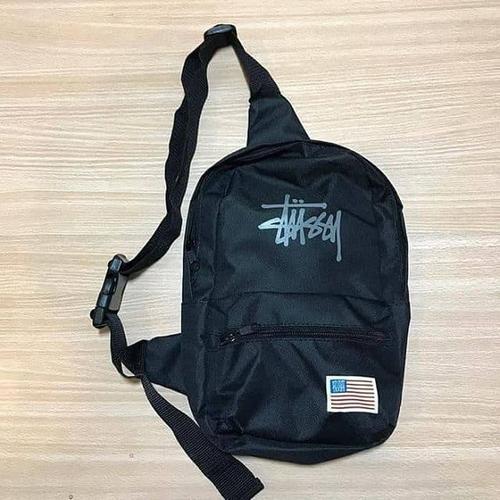 stussy troops sling bag
