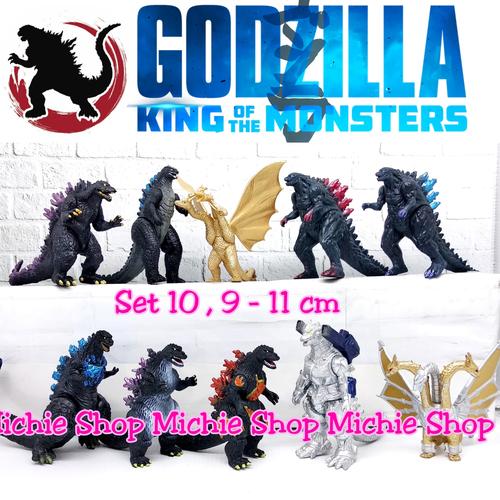 Gambar Figure Godzilla (set 10 Ghidorah) Mechagodzilla King Monster Shin dari Michie Shop undefined Tokopedia