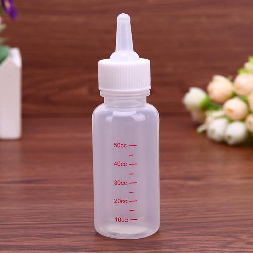 Jual Botol susu silikon botol susu bayi kucing anjing hewan 50 ml