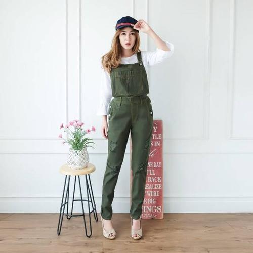 Jual JUMPSUIT Jumpsuit Jeans Wanita 