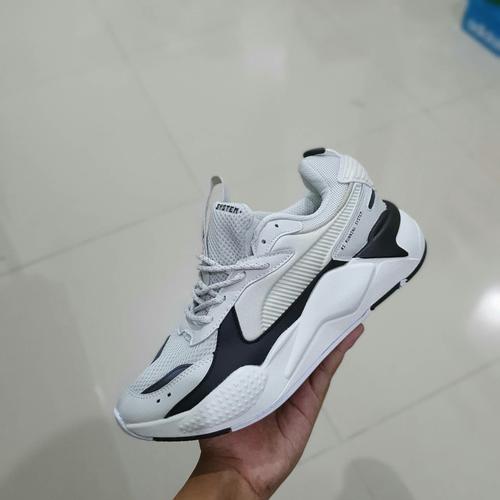 puma rs white and black