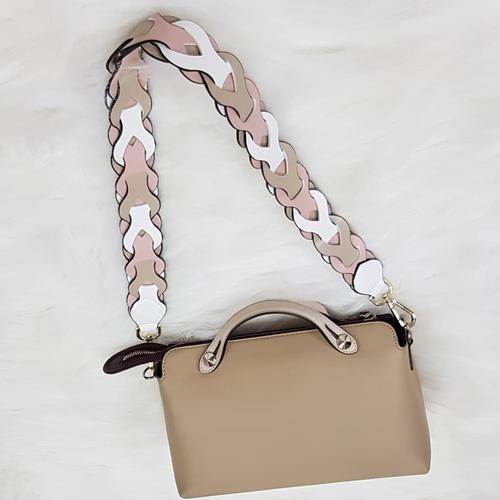 braided leather backpack