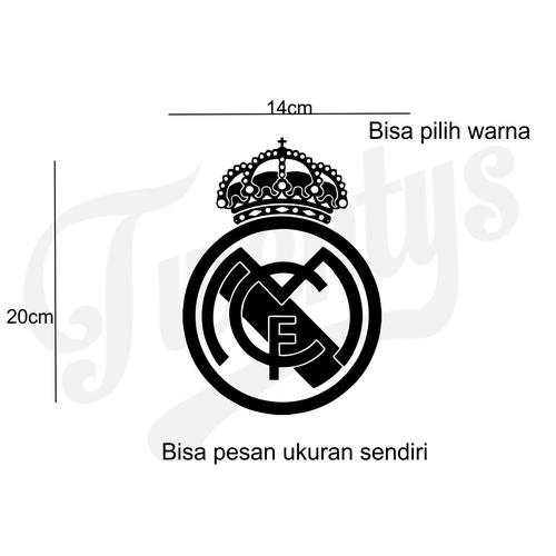 Gambar STIKER REAL MADRID STICKER BISA DITEMPEL DIMANA SAJA dari Twentys Sticker undefined Tokopedia