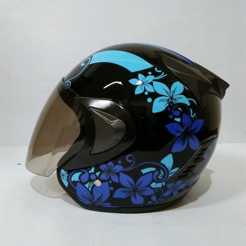 Gambar Helm Cewek Keren THI Flower SNI DAN ORI dari Variasi Motor Speed undefined Tokopedia