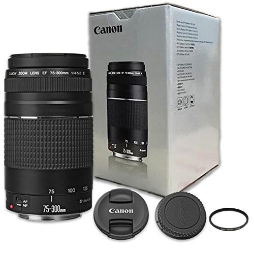 Jual Lensa Tele Zoom Kamera Dslr Canon Ef 75 300mm 75 300 F4 5 6 Iii Free F Kota Surabaya Plaza Photo Tokopedia