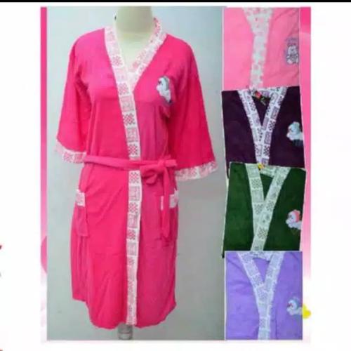Foto Produk Kimono Baju Handuk Dewasa Tali Depan dari Galery Molitha