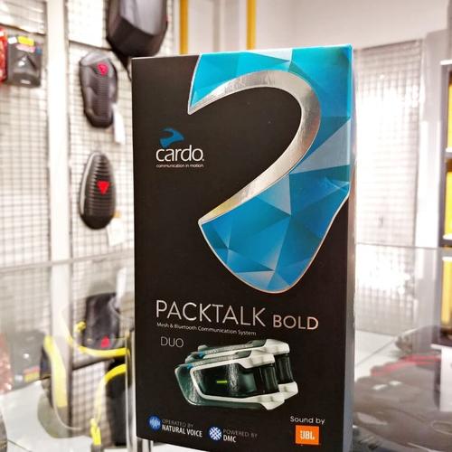 Gambar CARDO PACKTALK BOLD JBL + DUS INTERCOM FOR BIKERS BLUETOOTH NOT SENA dari GARAGE 57 undefined Tokopedia