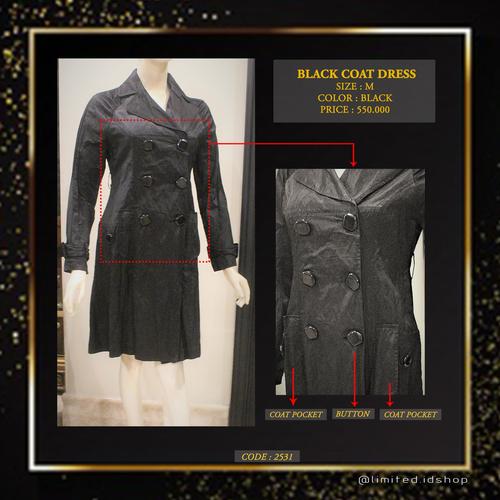 Promo Black Coat Dress - Kota Surabaya 