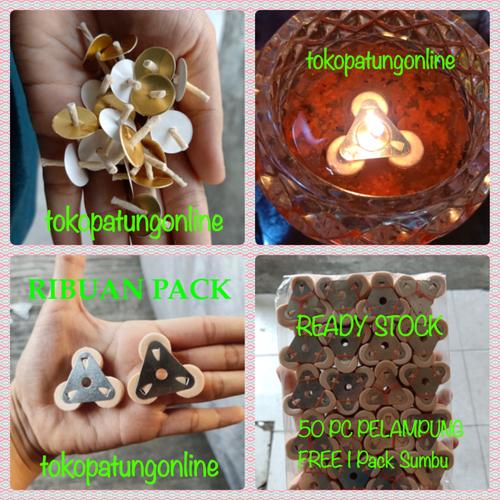 Foto Produk LILIN APUNG PELAMPUNG MINYAK SET dari tokopatungonline