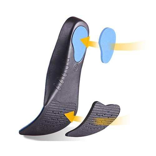 Foto Produk Alas Kaki Sepatu EVA Flatfoot Orthopedic Feet Cushion Insole 44-47 dari BandungBmMall