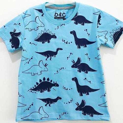 Gambar KAOS ANAK SIZE 1-6 DINOSAURUS BIRU MUDA D&C |KAOS KARAKTER DINO SAURUS dari MAYA FINKA KAOS KARAKTER undefined Tokopedia