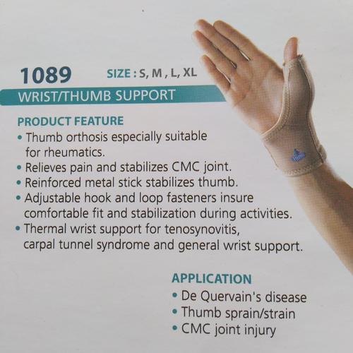 Foto Produk WRIST/THUMB SUPPORT OPPO 1089 dari kimmy alkes