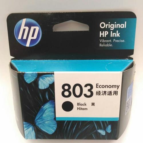 Foto Produk Tinta Printer HP 803 Black Economy ORIGINAL Ink Cartridge dari TXC Computer