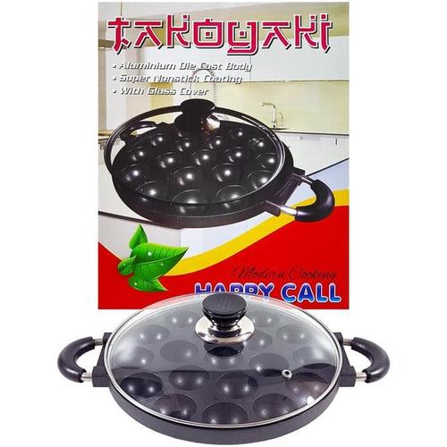 Foto Produk New CETAKAN KUE 19 LUBANG TAKOYAKI POFFERTJES CUBIT SNACK MAKER PAN dari mutyastor